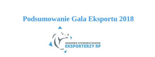 Podsumowanie Gala Eksportu 2018